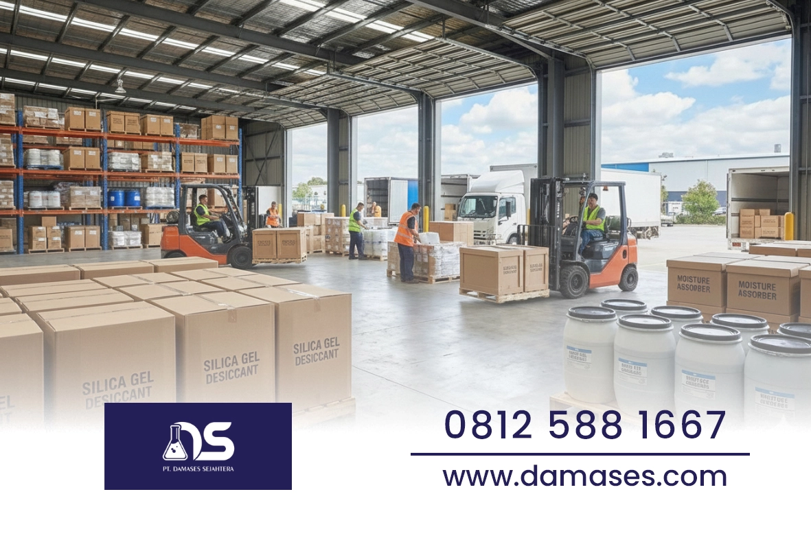 Distributor Silica Gel Resmi – Food Grade & Industri Termurah – PT Damases Sejahtera Distributor Silica Gel Resmi - Food Grade & Industri Termurah - PT Damases Sejahtera