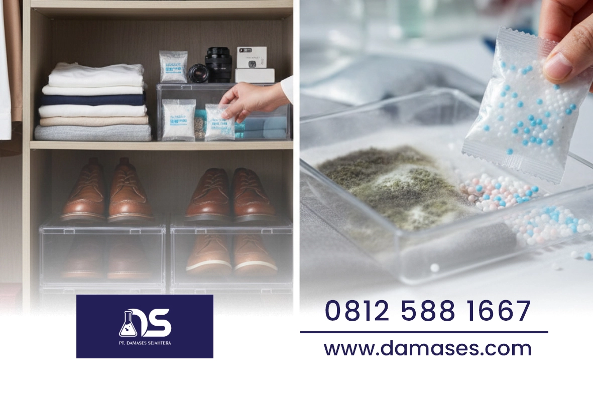 Silica Anti Jamur Ampuh - Tips Simpan Barang Bebas Lembab - Damases Sejahtera